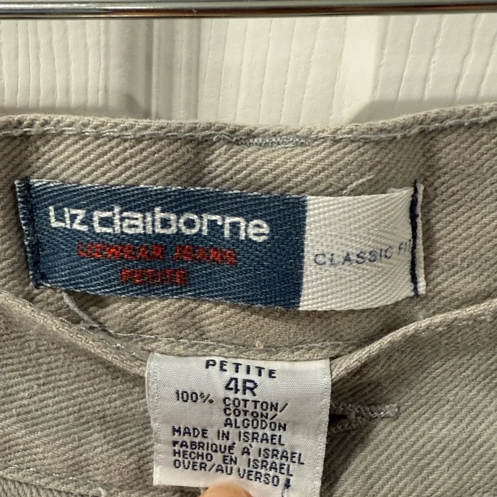 Liz Claiborne VINTAGE Classic Fit Jeans, Mom Jeans, Wedgie Fit, Lizwear Jeans - Picture 2 of 9